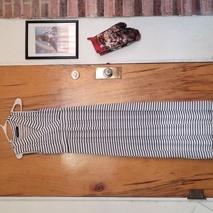 A nice casual summer dress small in womens white and black striped